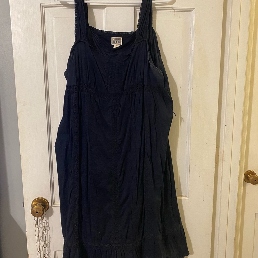 Navy blue dress